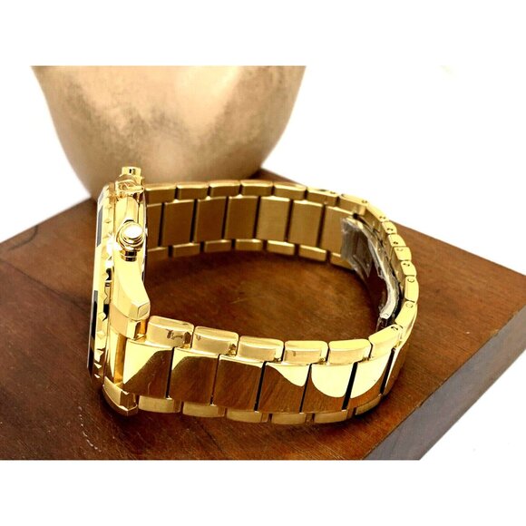 Bulova Men's Watch 97D121 Chronograph Gold Tone Stainless Steel Diamond Dial - Picture 9 of 14